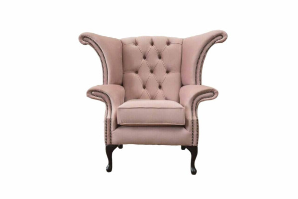 Ohrensessel Stoel Fluweel Ontwerp Bekleding Bank Chesterfield Textiel Meubilair