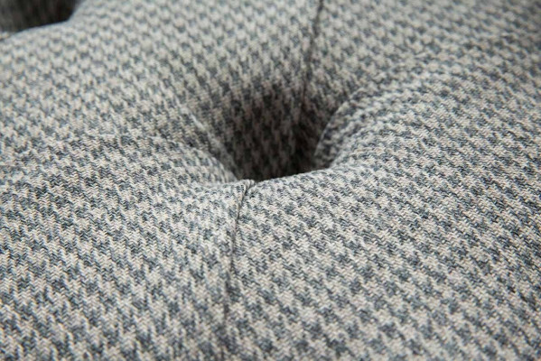 Chesterfield 3-zitsbank grijs designbanken gestoffeerde sofa's banken