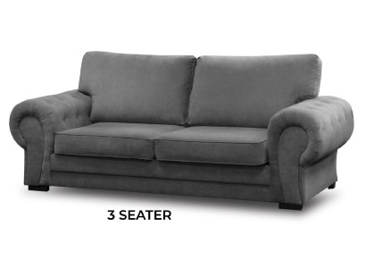 Luxe bank Bank Gestoffeerde banken Beklede meubelen Driezits stof fluweel