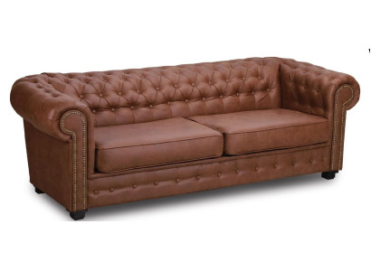 Chesterfield Bank Stof Design Banken Slaapfunctie Woonkamer Bank