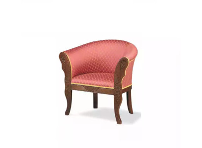 Klassieke designer fauteuil Woonkamer meubels Stoffen meubels Beklede zitbank