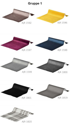 Driepersoonsbank 3-zitsbank gestoffeerde banken bankstellen woonkamer design textiel