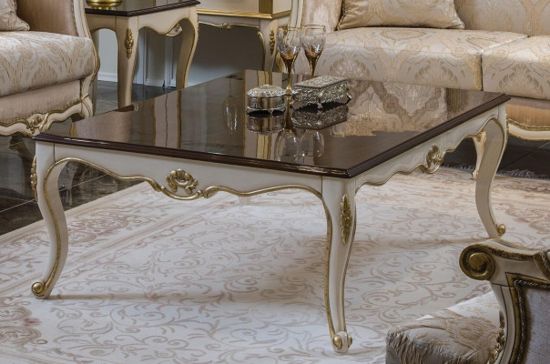 Salontafel Koffietafels Woonkamer Massief Bijzettafel Luxe Bank tafel