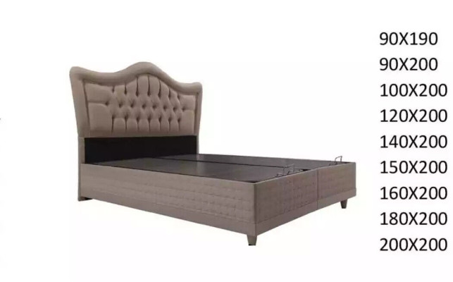 Luxe bed met kingsize matras hotelbed bedlade slaapkamer bedden