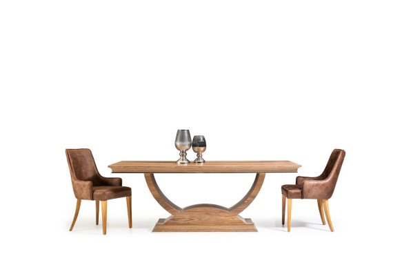 Luxe fauteuil gestoffeerde stoelen loft design meubels bruine keuken leren stoel