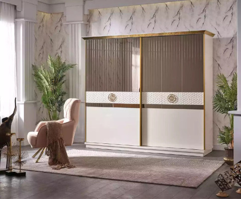 Kledingkast met schuifdeuren luxe moderne kasten 260 cm kast