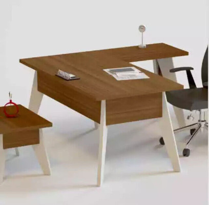 Hoekbureau Designer houten meubels kantoortafel werkkamer tafel nieuw
