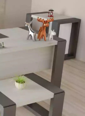 Moderne witte houten salontafel luxe kantoormeubelen design