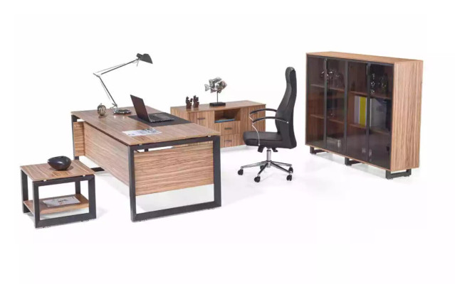 Bruine Vierkante Salontafel Luxe Houten Meubelen Woonkamerontwerp