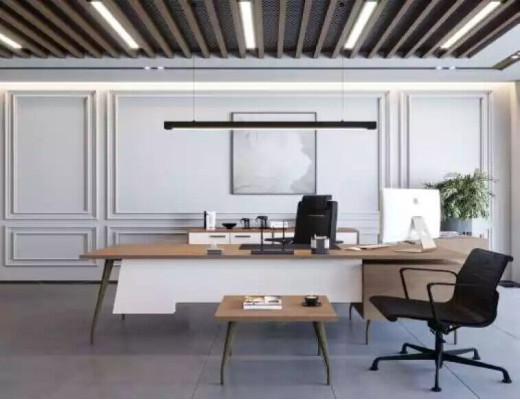 Klassieke lichte salontafel Modern design Opberg houten tafel Kantoor