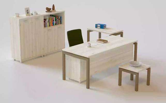 Moderne kleine salontafel Vierkante bijzettafel Ontwerp houten meubels