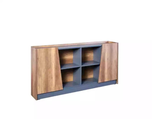 Schrijftafel Salontafel Boekenkast Kantoor Modern Bruin