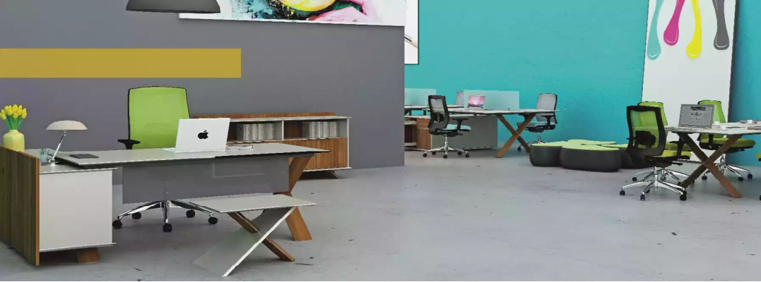 Luxe kantoor bureau Werktafel Moderne meubels Stijlvolle inrichting