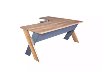Luxe bureau van hout Tafels kantoortafel Designer tafels Bruin nieuw