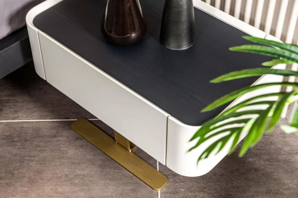 Slaapkamermeubels Tweepersoonsbed Bed Nachtkastjes Oranje Kastenset 5-delig