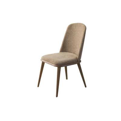 Groep stoelen Keukenstoelen Eetkamerstoelen Set van 6 houten stof