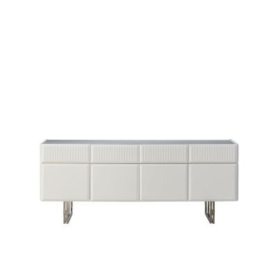 Sideboard Dressoir Kast Hout Wit Houten Kast Commode Modern