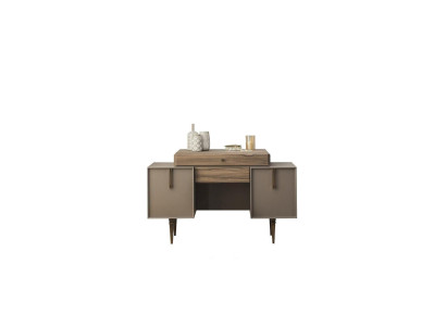 Kaptafel Kaptafel Dressoir Hout Grijs Slaapkamer Commode