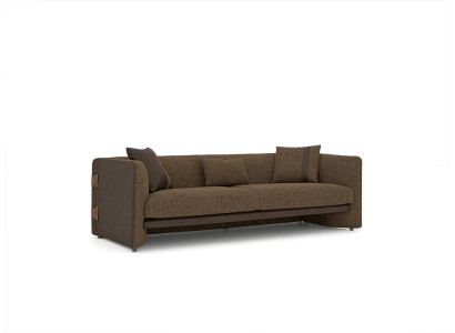 Woonkamer Bank Driezitter Bekleed Meubilair Bank Modern Design Bekleding Textiel