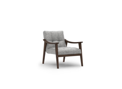 Ontwerper grijs stoel textiel woonkamer hout meubels luxe gestoffeerd nieuw
