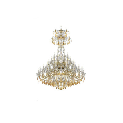 Edel kristallen kroonluchter woonkamer verlichting binnengebied luster.