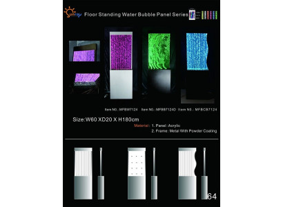 Ontwerper Scheidingswand Luxe Wanden Waterzuilen Watermuur Scheidingswanden 60x180cm xxl