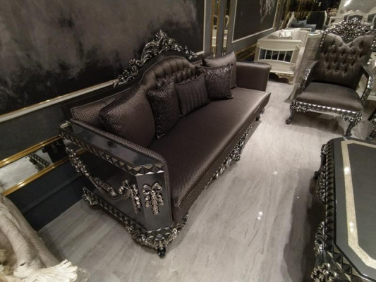 Elegante woonkamerbanken 3+3 zits set Stijlvolle set met 2 banken Nieuw