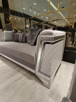 Luxe comfortabele woonkamer meubel bankstel 3+3 2x bank 3-zits Nieuw