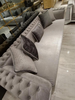 Luxe comfortabele woonkamer meubel bankstel 3+3 2x bank 3-zits Nieuw