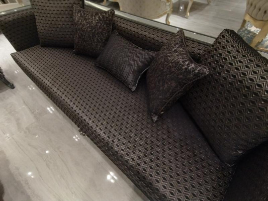 Deluxe woonkamerset bank en fauteuil Premium bank en fauteuil Nieuw bruin