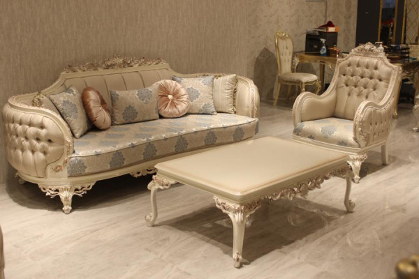 Stijlvolle Luxe 3-zitsbank Woonkamer Fauteuil Elegant Meubilair Nieuw