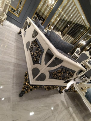 Luxe 3-zitsbank Elegante bank Elegante woonkamer Art Deco bank Nieuw