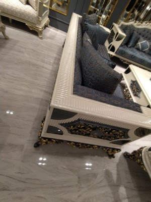 Luxe 3-zitsbank Elegante bank Elegante woonkamer Art Deco bank Nieuw