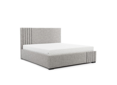 Stijlvol Grijs Tweepersoonsbed Ontwerp Slaapkamer Bedden Groot Hoofdeinde