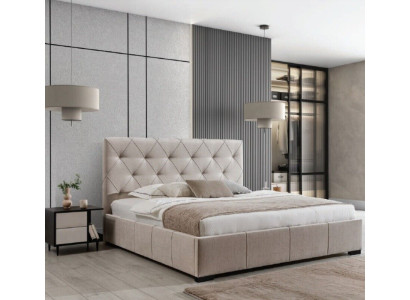Luxe gestoffeerd bed Hoofdbord Slaapkamerinrichting