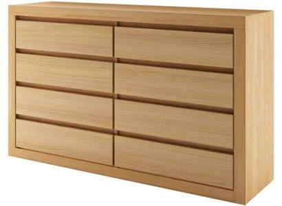 xxl Ladenkast Echt houten kast Eiken massief houten ladenkast Dressoir Nieuw