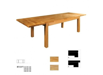 Tafel Eettafel Massief meubilair Eetkamer 140x90cm Echt hout Massief hout Nieuw Tafels