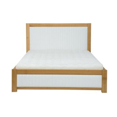 Echt houten bedden Houten bed Tweepersoonsbed Gestoffeerd bed met de hand gemaakt Echt houten bed Nieuw