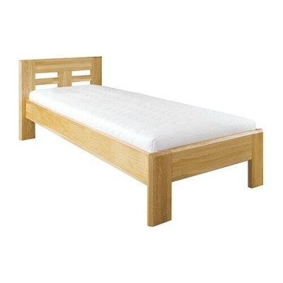 Echt houten bedden Houten tweepersoonsbed 100x200 cm Nieuw Echt houten bed Gestoffeerd bed