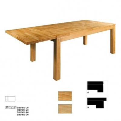 Conferentietafel van massief hout Eettafel van massief hout Handgemaakt eetkamer
