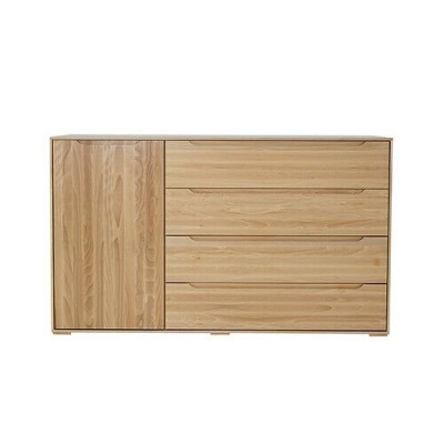 Kommode 150cm Sideboard Schrank Dressoir houten kast Meubels Laden Massief hout