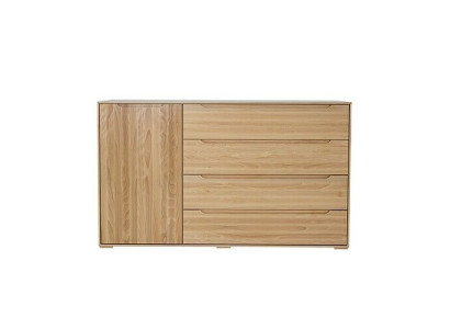 Kommode 150cm Sideboard Schrank Dressoir houten kast Meubels Laden Massief hout