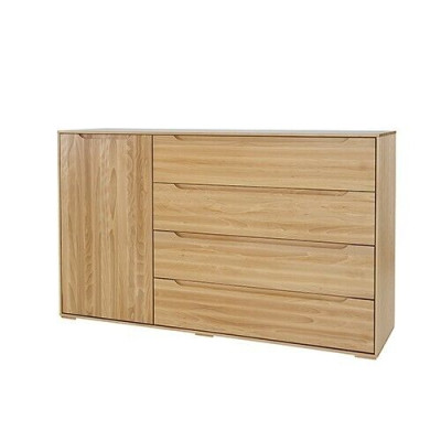 Kommode 150cm Sideboard Schrank Dressoir houten kast Meubels Laden Massief hout
