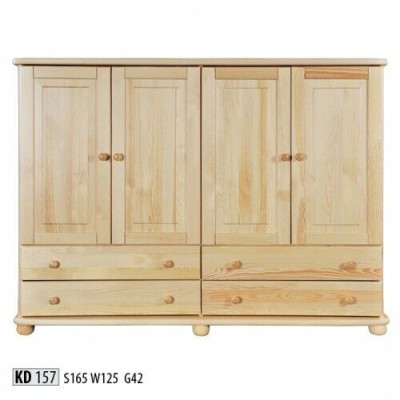 Laden Design Lowboard Buffet Kast Echt Hout Dressoirs Sideboard