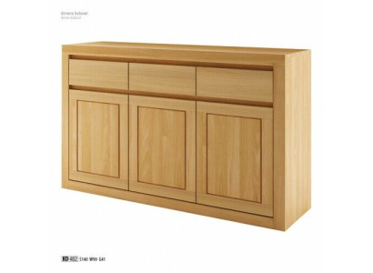 Moderne dressoir sideboard kledingkast houten dressoir handgemaakt massief hout