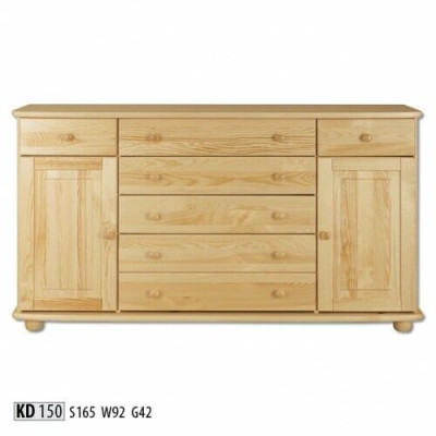 Sideboard Ladenkast Massief dressoir Kast Meubels Ladenkasten Massief houten kasten Nieuw