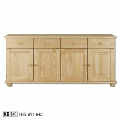 Massief dressoir buffetkast kast meubels echt hout kasten nieuw dressoir het dressoir