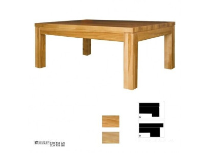 Salontafel bijzettafel Echt hout Massief meubilair Eiken 100x70cm Nieuw Tafels
