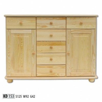 Dressoir Massieve ladekast Meubels TV-meubel Nieuw Wandkast Ladenkasten Massief hout