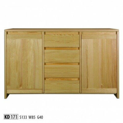 Dressoir Massief Dressoir Meubels Ladenkast Echt Hout TV-meubel Nieuw Sideboard Kast